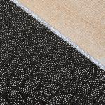 Grey Area Rug, Large Area Rug, Non Slip Outdoor Rug, Washable Area Rug and Mats, Oblong Modern Area Rug for Living Room Bedroom Dining Room Indoor Outdoor Carpet