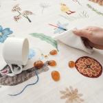 Rugcomf Door Mat Indoor Entrance 2x3 Rug Machine Washable Boho Floral Animal Cat Small Area Rug Non-Slip Low Pile Throw Rugs for Entryway Kitchen Front Door Indoor Entrance Entry Kids Room, Beige