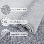 Chicrug Soft Runner Rugs for Bedroom Living Room Plush Fluffy Rug 2x6 Feet