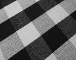 LEVINIS Buffalo Check Kitchen Rug Black and White Runner Rugs for Living Room/Bedroom, Cotton Gingham Hand-Woven Checkered Kitchen Rug Runner, 70.8''x23.6''