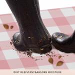 Pink Gingham Buffalo Check Doormat Welcome Mats Rugs Non-Slip Carpet Outdoor/Indoor for Home/Office/Bedroom,20(W) X31.5(L),Pink White Plaid