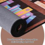 Classroom Library Rug, Reading Rug for Classroom Library, Carpet for Study Room, Non-Slip Rubber Bottom Low Pile Fade Resistant, Full Size 2x3 3x5 4x6 5x7 6x9 Ft S01