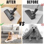 12Pcs Rug Tape, Premium Carpet Tape, Non-Slip Rug Tape for Rugs, No Residue Keep Rugs Flat for Hardwood Floors & Tiles (Black)