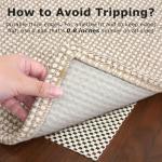 KOZYFLY Runners for Hallways 2x6 ft Washable Kitchen Runner Non Slip Rubber Backed Hall Runners Cotton Entryway Runner Rugs Floor Carpet for Indoor Backdoor Bedroom Kitchen, Ivory/Khaki