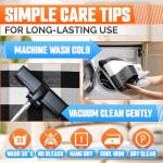 Busichka Black and White Checkered Rug – 27.5"x44.5" Buffalo Plaid Outdoor Rug – Durable Material, Easy-to-Clean, Trendy Pattern for Indoor and Outdoor Use