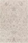 Hauteloom Aldis Recycled Material Area Rug - Bohemian Neutral Farmhouse - Beige, Cream, Gray - 6'3" x 9'