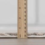 Hauteloom Aldis Recycled Material Area Rug - Bohemian Neutral Farmhouse - Beige, Cream, Gray - 6'3" x 9'