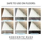 KOECKRITZ Ultrashield Rug Pad - 2' x 12' - 0.45" Thick Memory Foam, Supreme Comfort, 90% Recycled Material