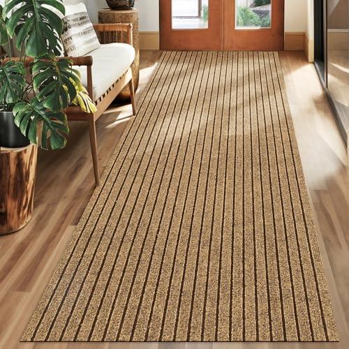 koloko 3ft x 9ft Runner Rug Non-Slip Outdoor Indoor Carpet Runner Custom Size Floor Runners Area Rugs Mat with Rubber Backing for Hallway Entryway Balcony Patio Kitchen Garage Stair Laundry
