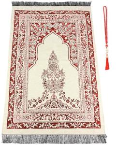 OLEEK Muslim Prayer Rug - Islamic Prayer mat - Prayer matt Islam - Islamic Gifts - - Ramadan Decorations for Home 2026 - Praying mat - Muslim Gifts - Islam Men - Islamic Prayer Rugs - سجادة صلاة