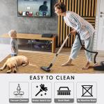 koloko 3ft x 9ft Runner Rug Non-Slip Outdoor Indoor Carpet Runner Custom Size Floor Runners Area Rugs Mat with Rubber Backing for Hallway Entryway Balcony Patio Kitchen Garage Stair Laundry