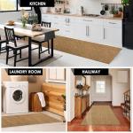 koloko 3ft x 9ft Runner Rug Non-Slip Outdoor Indoor Carpet Runner Custom Size Floor Runners Area Rugs Mat with Rubber Backing for Hallway Entryway Balcony Patio Kitchen Garage Stair Laundry