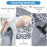 StepRite Runner Rug 2 x 6 ft, Washable Rugs, Hallway Runner Rugs, Kitchen Runner Rug Non Slip