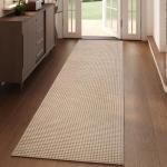 YDKGL 2x6 ft Boho Kitchen Runner Rugs Mat Non Slip Woven Runners for Hallways Washable, Soft Long Entryway Laundry Hall Floor Runner Carpet for Indoor Backdoor Bedroom Kitchen Living Room, Brown