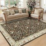 GarveeHome 5x7 Floral Vintage Area Rug