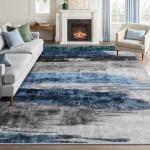 Ciicool Modern Abstract Non-Slip Area Rug 5'x7