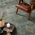 Latte&Fog 5x7 Area Rugs for Living Room, Vintage Green Washable Rug