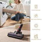 Non-Slip Washable Indoor Door Mat - Brown 2x3 ft