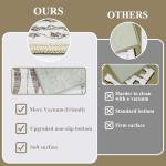 Beige Non-Slip Laundry Room Runner Rug 20"x60