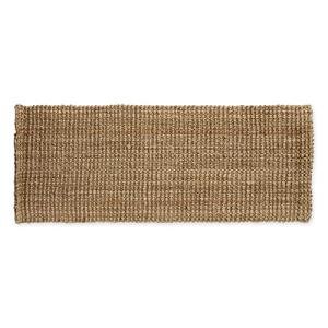 DII Sturdy Rolled Natural Indoor/Outdoor Jute Rug, 22x60, Natural