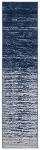 SAFAVIEH Adirondack Collection Runner Rug - 2'6" x 18' Runner, Navy & Grey, Modern Ombre Design, Non Shedding & Easy to Clean, Ideal for Hallway, Foyer, Kitchen, Entryway, Bedroom (ADR113E)
