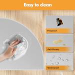 Hearth Rugs for Fireplaces Fire Resistant, 59 x 32 inch Fireproof Fireplace Mat Hearth Rug, Hearth Pads for Wood Stove Fireplace Indoor Outdoor, Protect Floors Carpets from Sparks Embers-Grey, 1mm