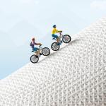 Ankah Rainbow Bath Rug, Striped Half-Moon Shaped Colorful Boho Flocking Bathroom Mat, Soft Fiber, High Absorbent, Anti-Slip, Durability, Machine Wash, Great for Home, 15.8" x 23.6", Semicircular