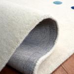 SAFAVIEH Area Rug 8x10 - Kids Collection - Large - Ivory, Handmade Wool, Polka Dot Pattern, Ideal for Bedroom, Playroom, Nursery, Boys & Girls Room (SFK804A)