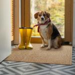 Softlife 2x3 ft Faux Jute Entryway Rug