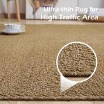 Softlife 2x3 ft Faux Jute Entryway Rug