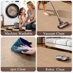 BYYVOO 3x10 Non-Slip Washable Jute Runner Rug