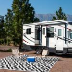 OLANLY Waterproof 5x8 ft Outdoor Rug