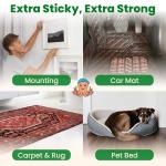 Non-Slip Couch Cushion Strips - 4"x6.5' Black