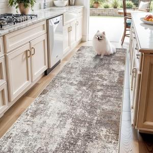 4x12 ft Non-Slip Washable Hallway Runner Rug