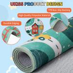 Kids Traffic Road Play Rug, Non-Slip, 55"x55
