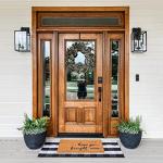 Buffalo Plaid Outdoor Rug - Black and White