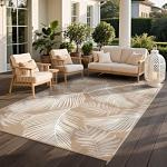 Pauwer Waterproof 5x8 Outdoor Reversible Rug