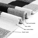 Buffalo Plaid Outdoor Rug - Black and White