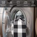 Buffalo Plaid Outdoor Rug - Black and White