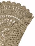 Jute Round Crochet Rug - Boho Farmhouse Accent