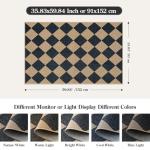 Lahome Colette Checkered Jute Outdoor 3x5 Rug