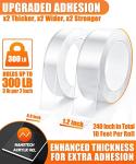 Heavy-Duty Double-Sided Tape for Rugs & Décor