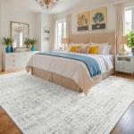 8x10 Washable Anti-Skid Abstract Area Rug