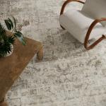 Washable Boho Vintage Area Rug, 8x10 Size