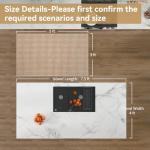 Boho 3x5 Washable Area Runner Rug - Brown