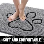 Absorbent Dog Door Mat for Muddy Paws