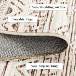 Moroccan Washable Non-Slip Hallway Runner Rug 2'6"x12