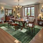 DweIke Washable 5x7 Geometric Area Rug