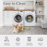 GENIMO Indoor Outdoor Area Rug 5'x8', Machine Washable Rugs for Patio, Waterproof, Non-Slip Easy Cleaning Floral Outdoor Mat 