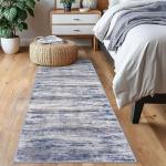 KOZYFLY Abstract Washable 2x6 Runner Rug